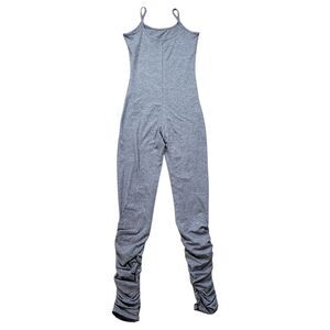 Gray Women's Jumpsuit Leggings